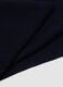 Sciarpa blu in puro cashmere a coste_2