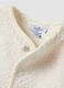 White teddy-effect gilet, regular fit_2