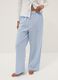 Multicolour check pure cotton pyjama trousers regular fit_1