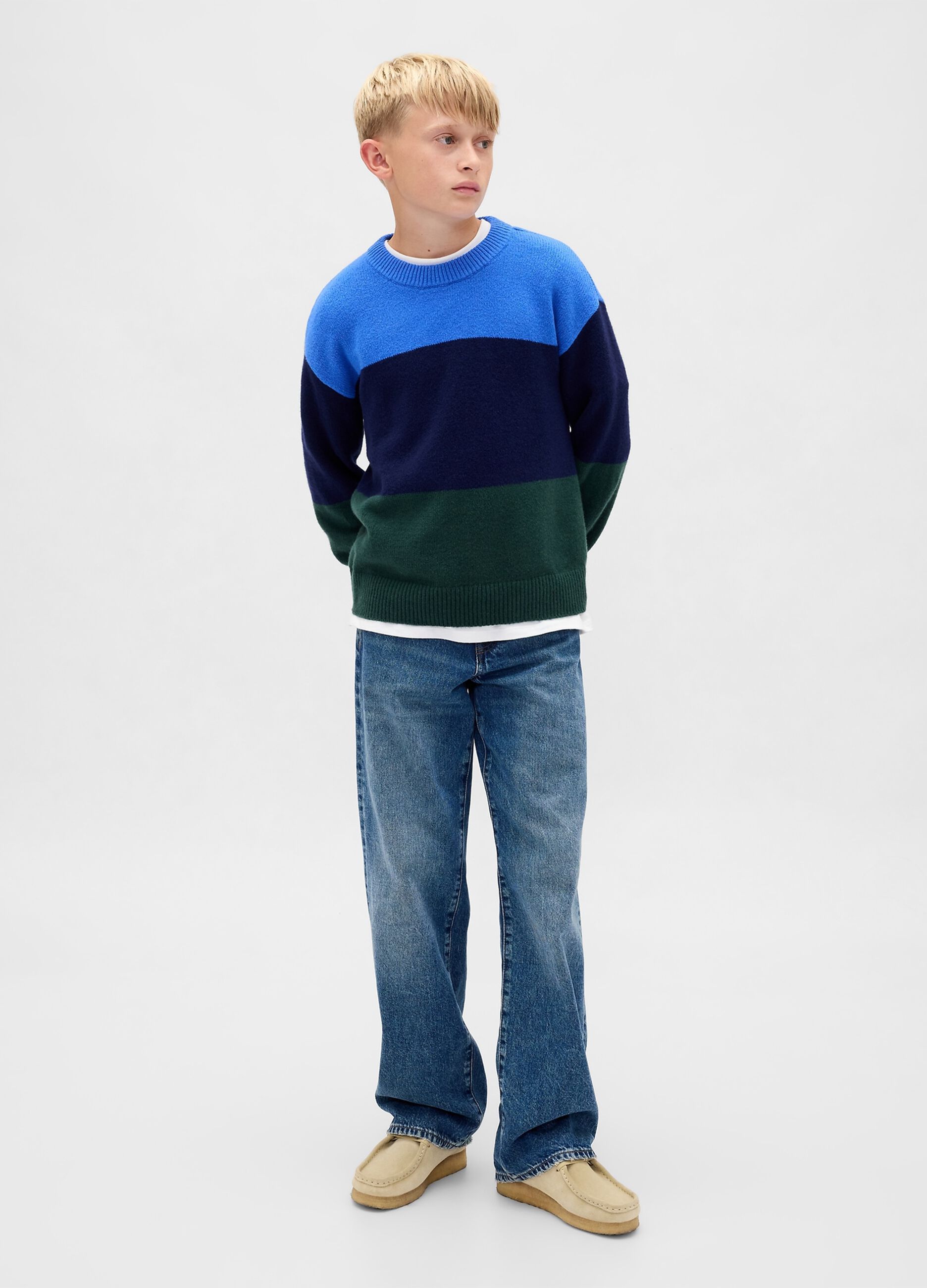 Multicolour Striped Jumper