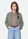 Giacca verde in puro cotone con bottoni nascosti slim fit_2