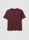 تي شيرت The Iconic Tee بنفسجي من قطن خالص بقصّة مريحة_4
