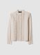 White pure cotton shirt with lace_4