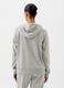 French terry full-zip hoodie with logo patch_1