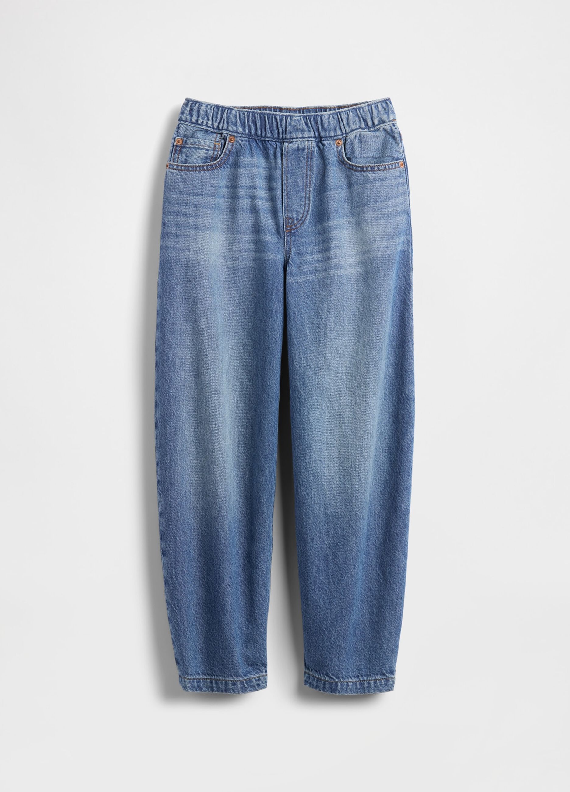 Pure cotton denim jeans
