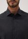 Grey pure cotton twill shirt, regular fit_1