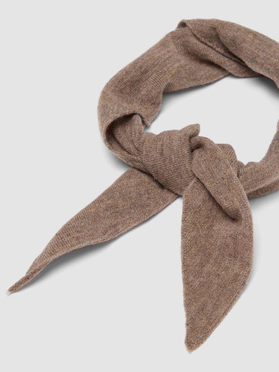 Grey Pure Wool Scarf_2