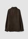 Camicia marrone regular fit con collo classico_2
