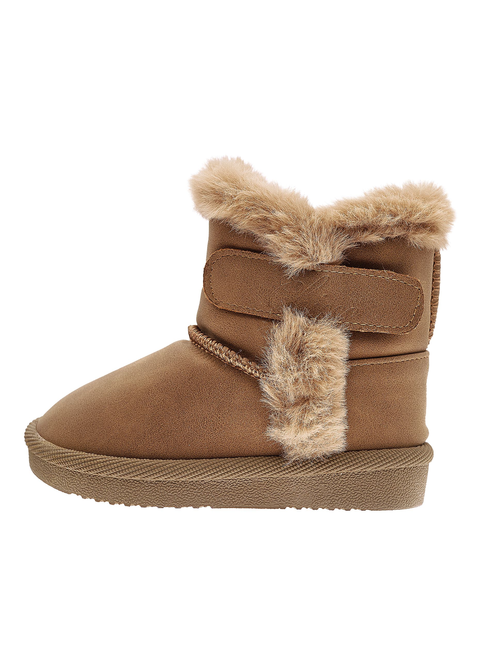 Chicco brown faux-shearling ankle boots