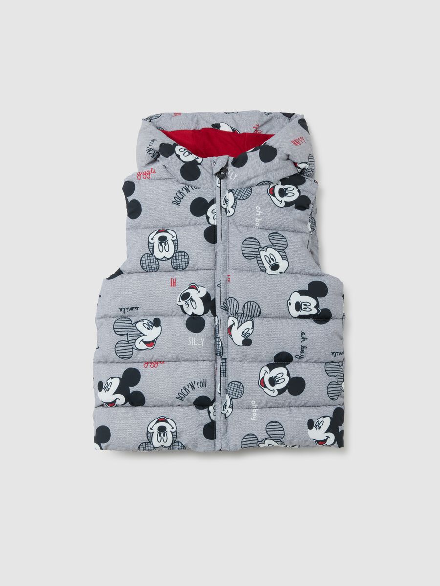Regular fit multicolour fabric children's gilet_0