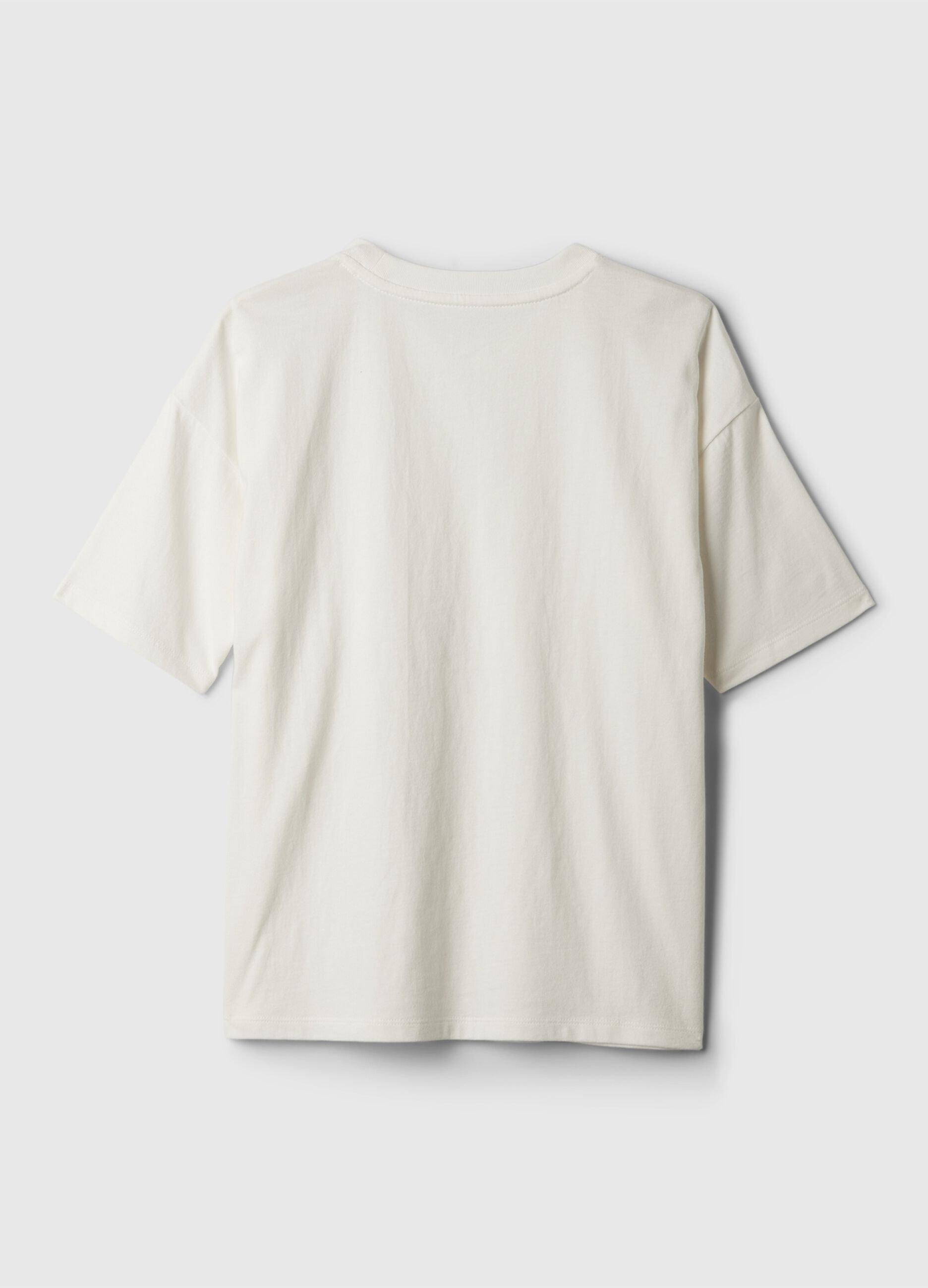 تيشيرت قطني بقصة عادية
