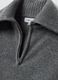 Grey half-zip stretch wool jumper_1
