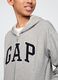 Full-zip cotton-blend hoodie_3