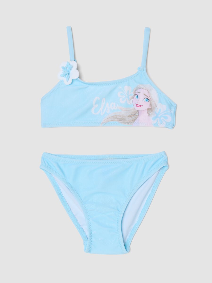 Blue stretch-fabric bikini_0