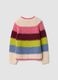 Multicolour striped crew-neck jumper, regular fit_1