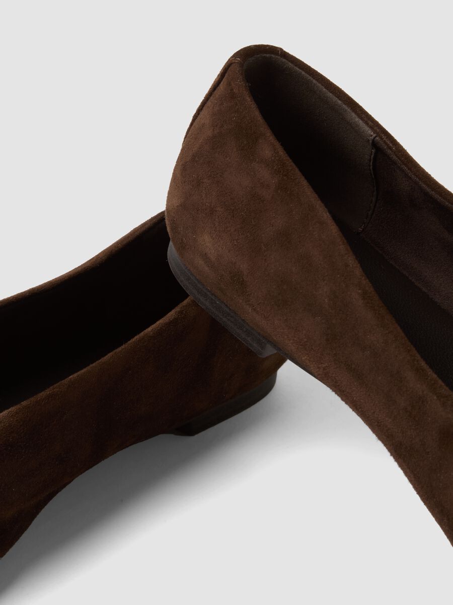 Classic brown ballerina flats_1
