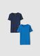 2-pack of blue organic cotton crew-neck T-shirts_0