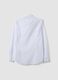 White slim-fit easy-iron shirt with classic collar_5