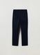 Stretch cotton slim fit trousers_2