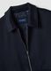 Blue padded stretch-fabric jacket_1