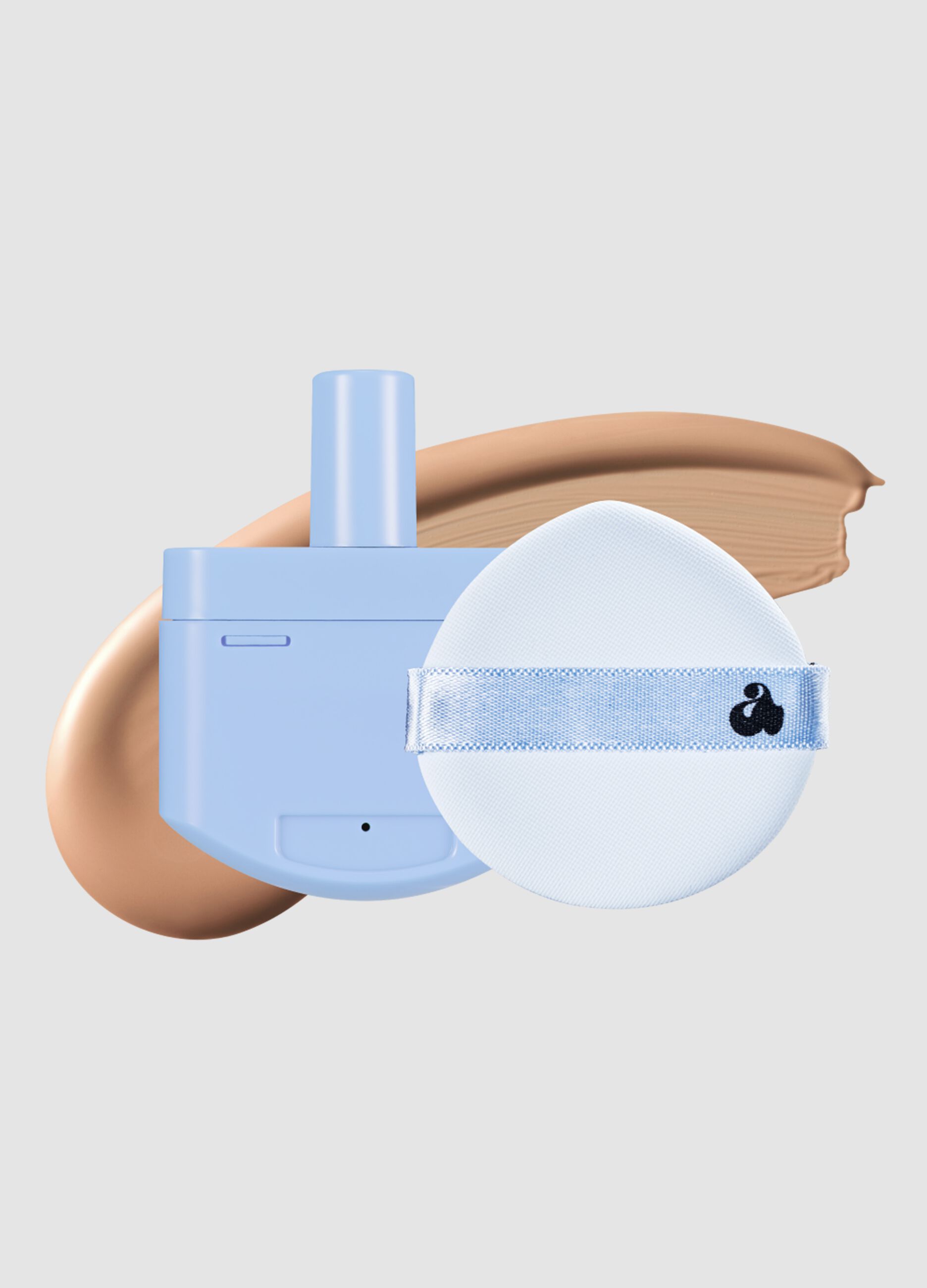 BABE SKIN BABY BLUE CUSHION RE-FEEL 29N AFTERGLOW - Korean makeup