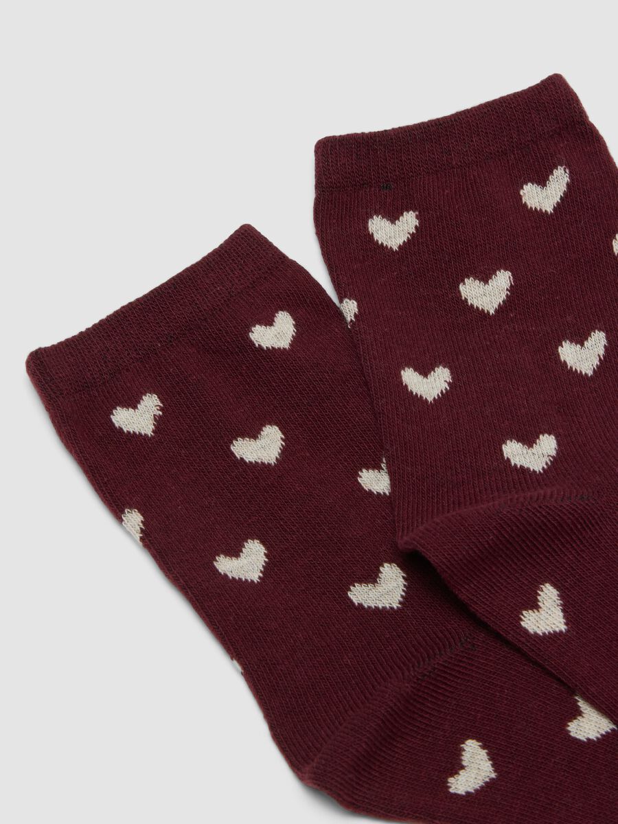 2-pack multicolour socks in stretch organic cotton_2