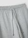 Grey baggy-fit jogger trousers in pure cotton_1
