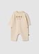 Beige organic cotton Winnie the Pooh babygrow_0