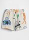 Cotton-blend printed shorts_2
