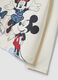 White stretch cotton Minnie print T-shirt for girls_3