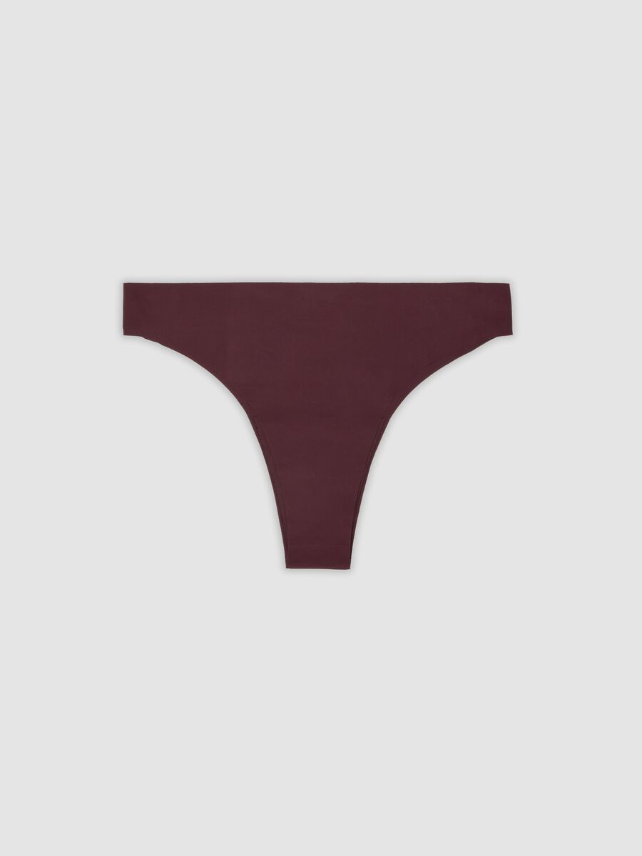 Slip brasiliana viola in tessuto elasticizzato_2