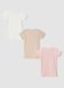 Three-pack of multicolour organic cotton crew-neck T-shirts_1