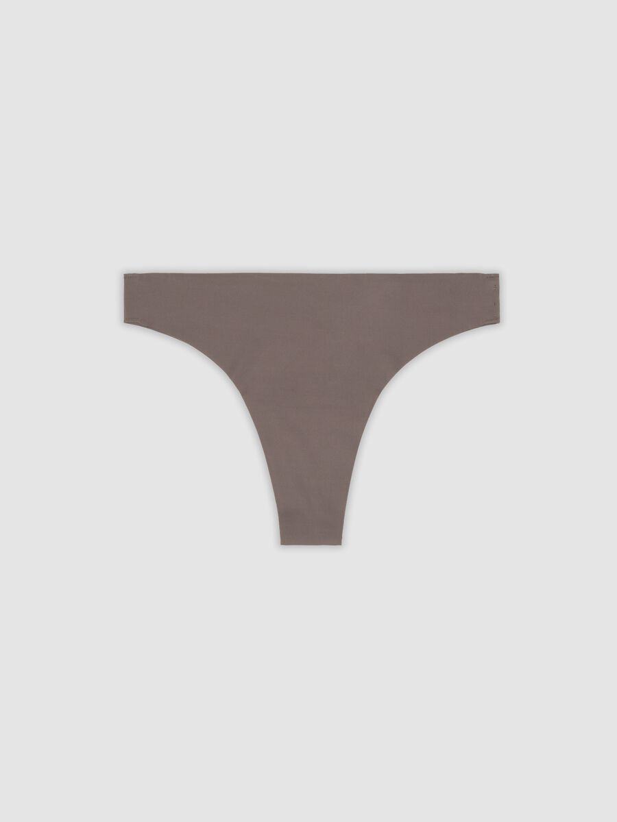 Slip brasiliana grigio in tessuto elasticizzato_2