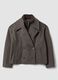 Grey double-breasted regular-fit jacket with zip and buttons_4