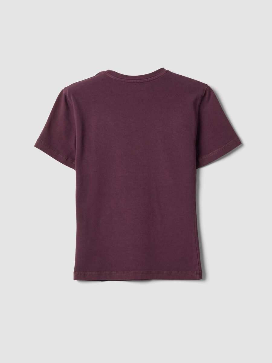 Perfect T-shirt Washed Burgundy_1