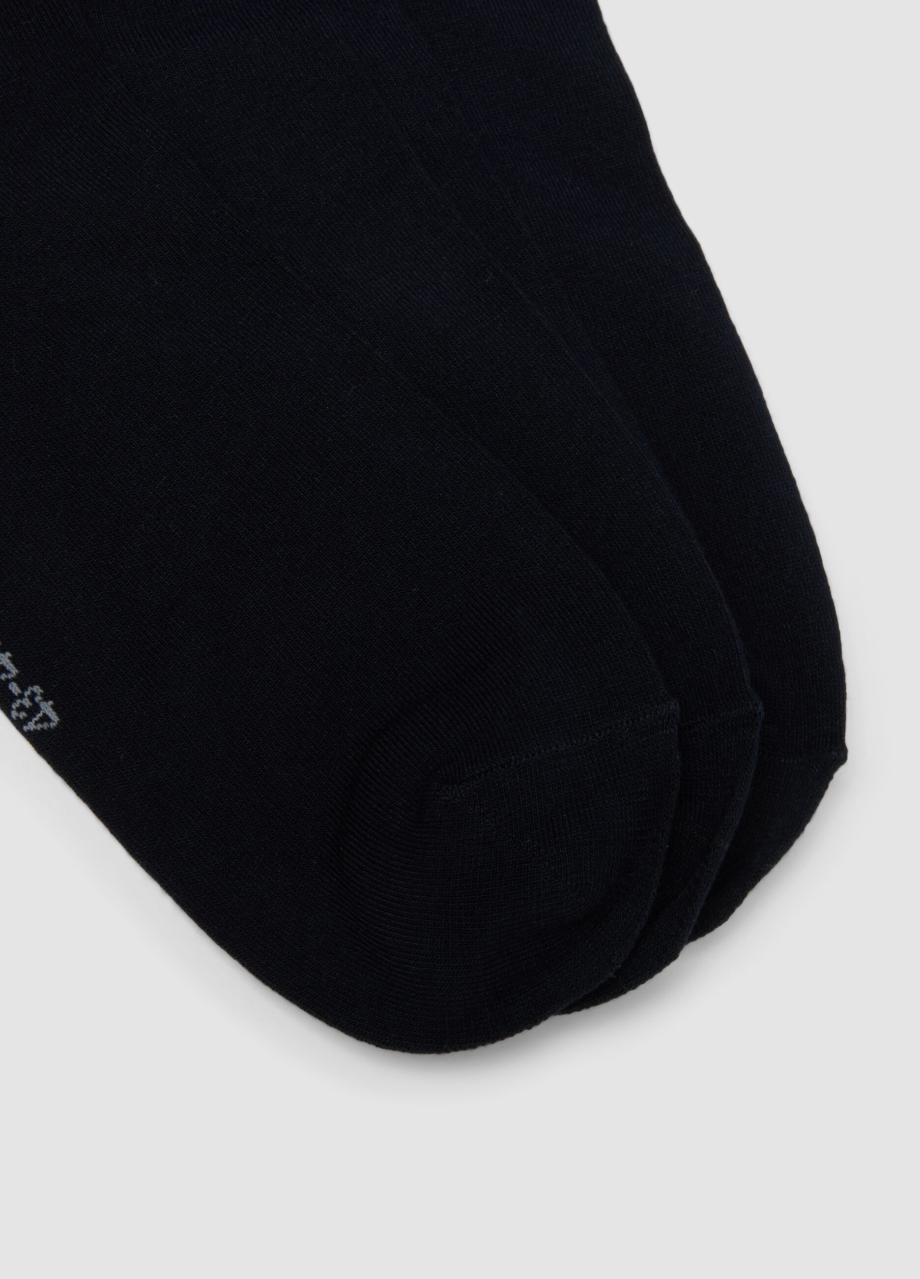Three-pack of blue stretch sports socks