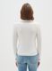 White Polo Sweater in Viscose Blend_2
