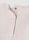 Pink stretch organic cotton T-shirt with teddy bear embroidery_3