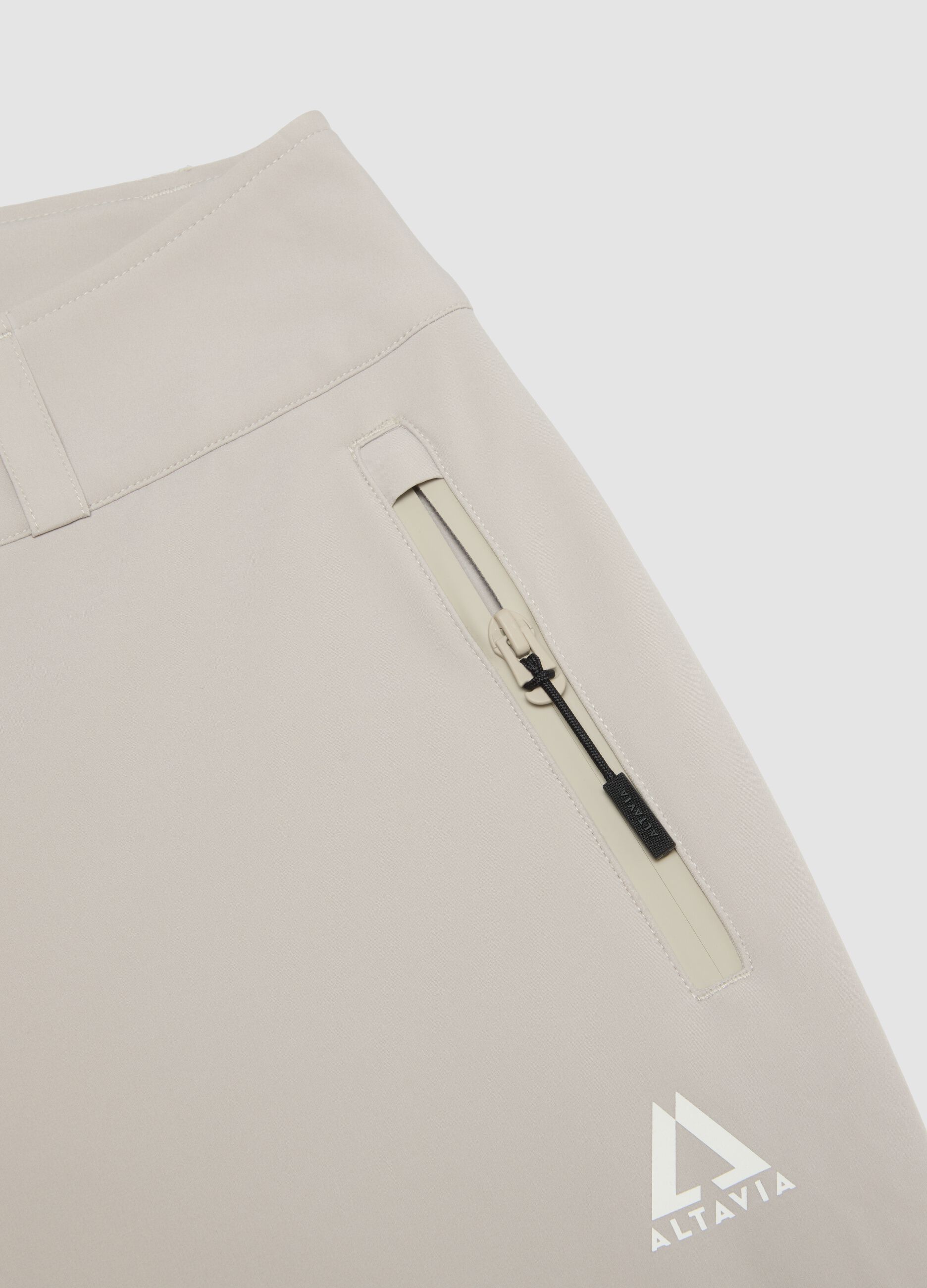 Water-Repellent Softshell Ski Trousers ALTAVIA WITH DEBORAH COMPAGNONI