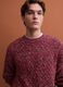 Multicolour regular-fit wool-blend crew-neck jumper_0