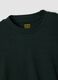 T-shirt verde in puro cotone girocollo regular fit_1