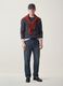 Maglia grigia girocollo in jersey knit regular fit_1