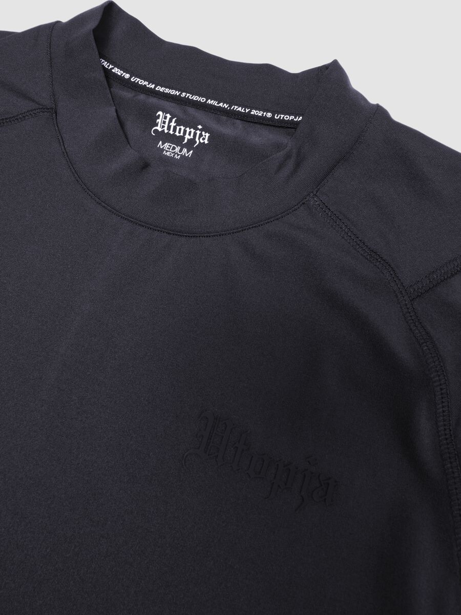 Fitted Technical T-shirt &ndash; Black_6