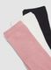 5-pack of multicolour long socks in organic stretch cotton_2