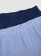 2-pack blue and light blue boxer shorts in pure organic cotton_1