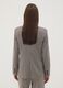Blazer beige in viscosa elasticizzata a fantasia_3