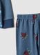 Blue pure organic cotton pyjamas with MARVEL Spider-Man print_3