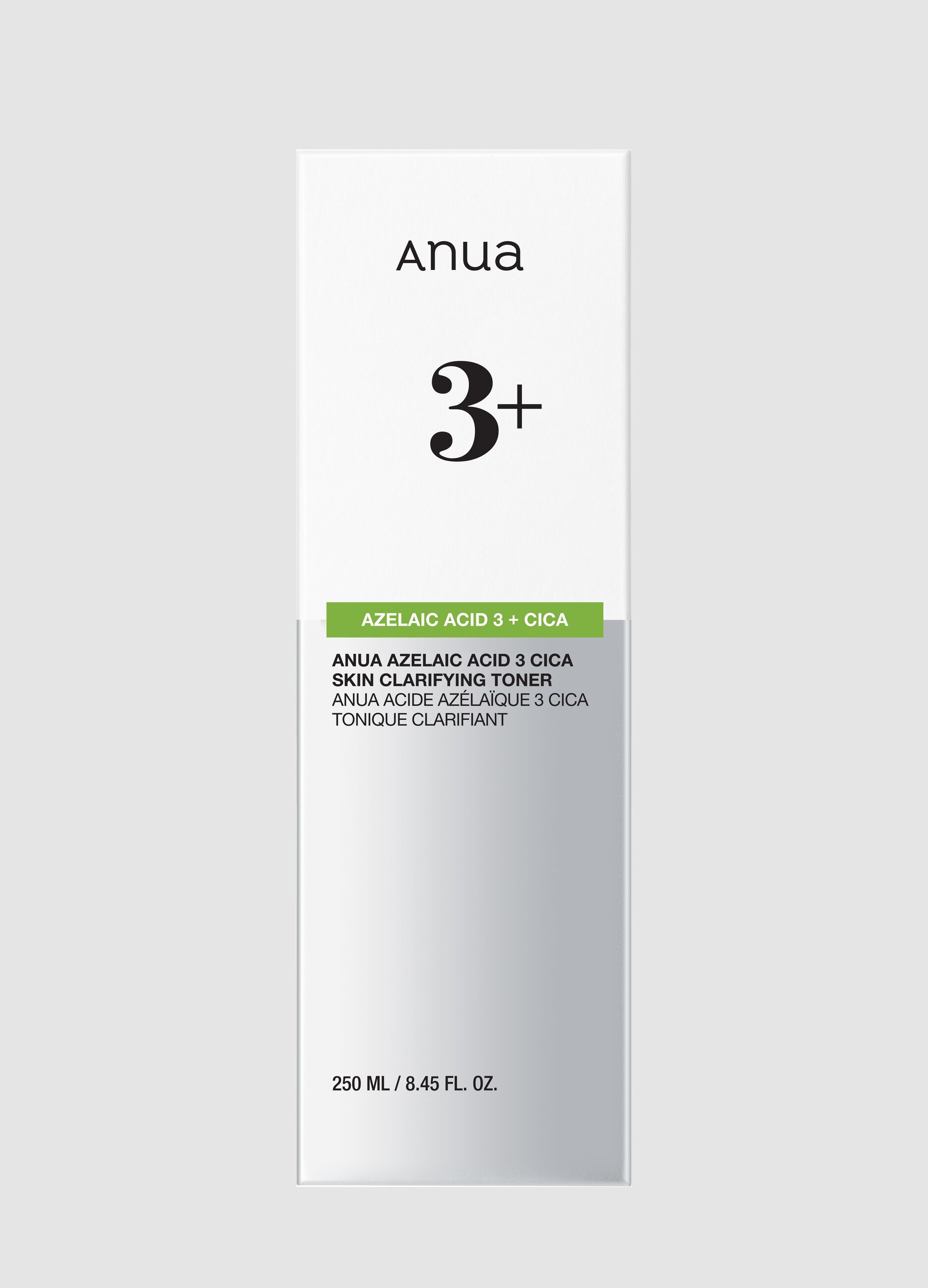 تونر توضيح البشرة Azelaic Acid 3 Cica &rlm;250 مل &ndash; عناية كورية بالبشرة