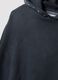 Grey cotton-blend hoodie with rhinestones, relaxed fit_1