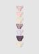 Pack of seven multicolour briefs in pure organic cotton_0